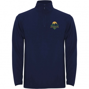 Logo trade promotional merchandise image of: Himalaya men's quarter zip fleece jacket